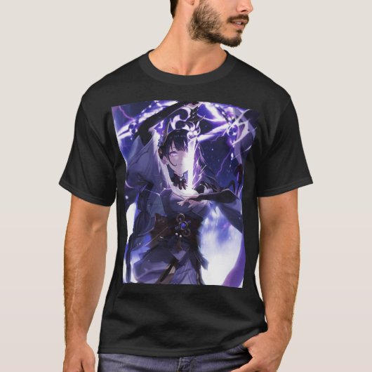 Genshin impact Baal #1 Tシャツ (正面)