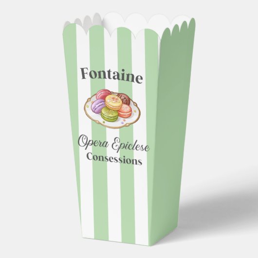 Genshin Impact Fontaine Popcorn Holder, Opera Ecl フェイバーボックス (裏面)