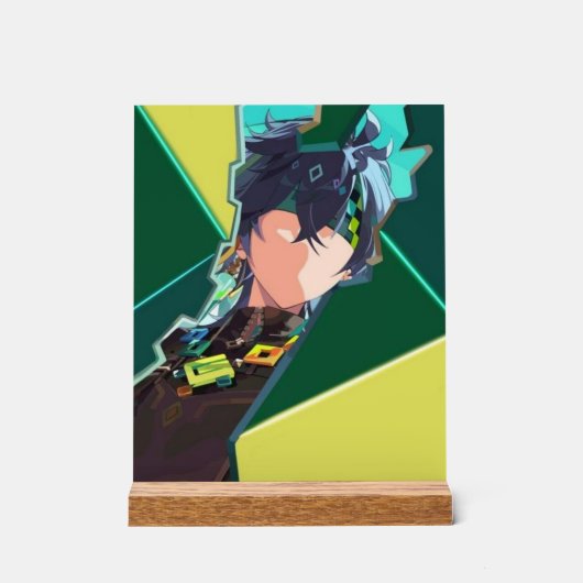 Gensin Impact  アクリルサイン (正面)