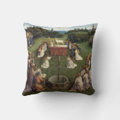 Gent Altarpiece(詳細)、Van Eyck Brothers クッション (裏面)