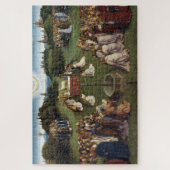 Gent Altarpiece(詳細)、Van Eyck Brothers ジグソーパズル (縦)