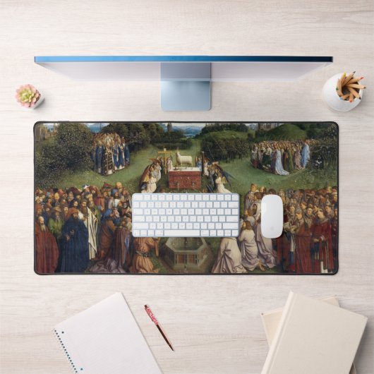Gent Altarpiece(詳細)、Van Eyck Brothers デスクマット (オフィス1)