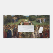Gent Altarpiece(詳細)、Van Eyck Brothers デスクマット (キーボード&マウス)