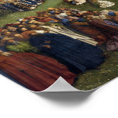 Gent Altarpiece(詳細)、Van Eyck Brothers ポスター (角)