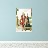 Gentant 遊's the cello, published c.1688-90 ( キャンバスプリント (インサイチュ (ウッドフロア))