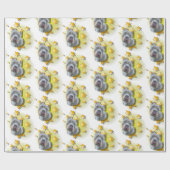 Gentil Gray American Bullyはスター ラッピングペーパー (フラット)