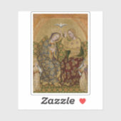 Gentile da Fabriano -ヴァージンの戴冠式 シール (シート)