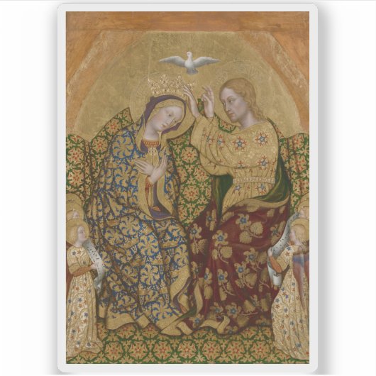 Gentile da Fabriano -ヴァージンの戴冠式 シール (正面)