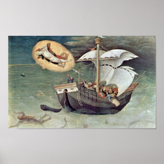 Gentile da Fabriano – 船員を救出する ポスター (正面)