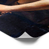 Gentileschi – セルフポートレート ポスター (角)