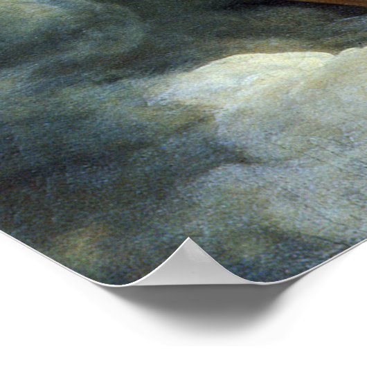 Gentileschi – 傾斜の寓意 ポスター (角)