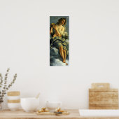 Gentileschi – 傾斜の寓意 ポスター (キッチン)