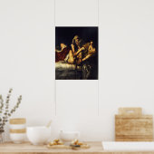 Gentileschi - Giuditta Decapita Oloferne ポスター (キッチン)