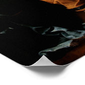 Gentileschi - Judith, Abra With Holofernes' Head ポスター (角)