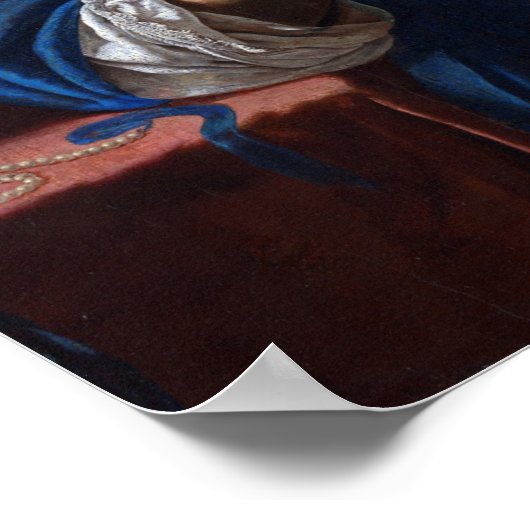 Gentileschi - Penitent Magdalene ポスター (角)