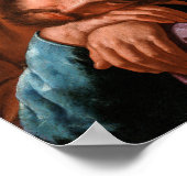 Gentileschi - Samson And Delilah ポスター (角)