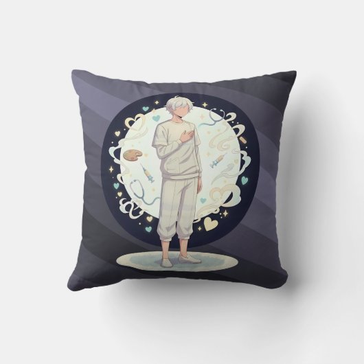 Gentle Anime Doctor Art クッション (裏面)