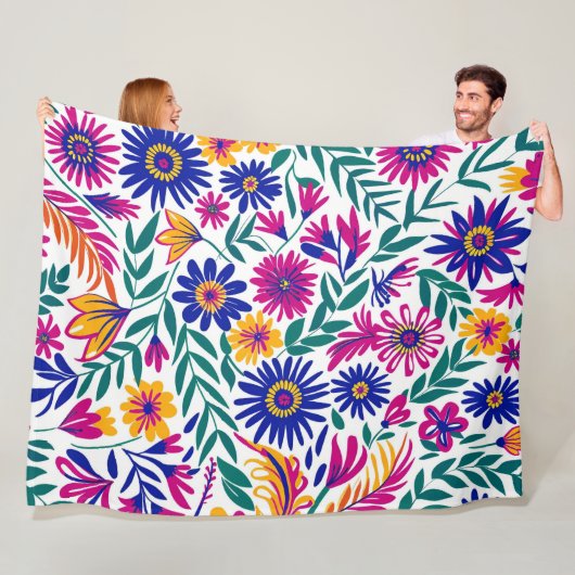 Gentle Bloom Aesthetic 60x80 Fleece Blanket フリースブランケット (インサイチュ)