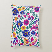 Gentle Bloom Aesthetic Accent Pillow アクセントクッション (裏面(縦))