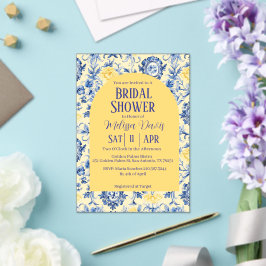 Gentle Chinoiserie Bridal Shower Invitation  アクリル招待状