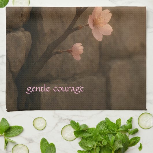 Gentle Courage Cherry Blossom Towel キッチンタオル (折り畳み)