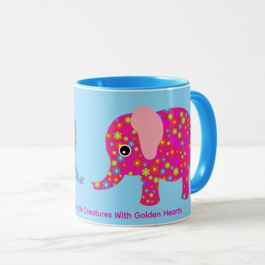 Gentle Creatures Elephant Mug マグカップ (正面右)