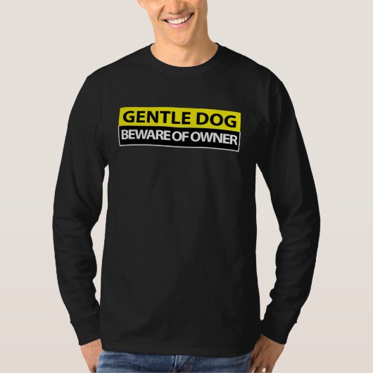 GENTLE DOG Dad Joke Tシャツ (正面)