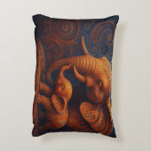 Gentle Elephants アクセントクッション (裏面(縦))