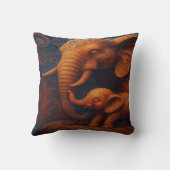 Gentle Elephants クッション (裏面)