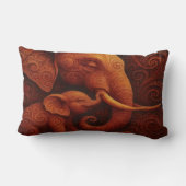 Gentle Elephants ランバークッション (裏面)