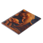 Gentle Elephants Notebook ノートブック (左側)