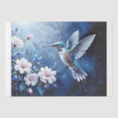 Gentle Flight Hummingbird Decoupage 薄葉紙 (正面)