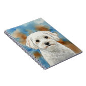 Gentle Friend Poodleノートブック ノートブック (右側)