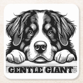 Gentle Giant Decorative Table Coaster スクエアペーパーコースター