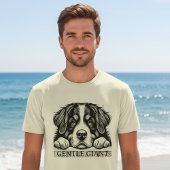 Gentle Giant Dog Art | Cute Big Friendly Dog  Tシャツ