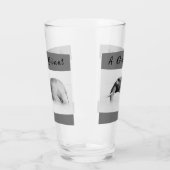 Gentle Giant Elephantの高鍵写真(文字付き) タンブラーグラス (左)