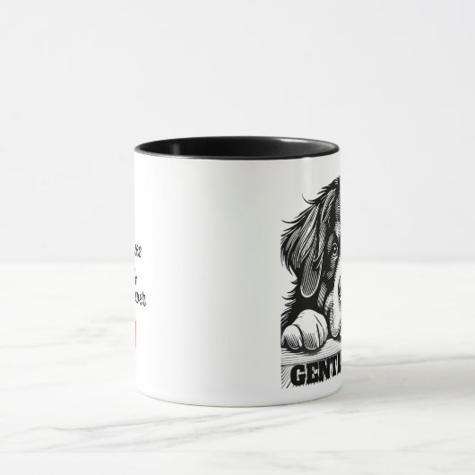 Gentle Giant Inspirational Quote Coffee Mug マグカップ (中央)