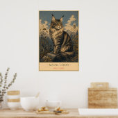 Gentle Giant: Maine Coon ポスター (キッチン)