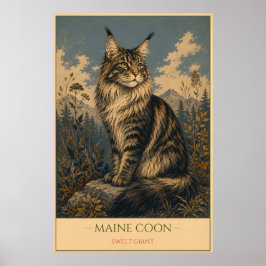 Gentle Giant: Maine Coon ポスター