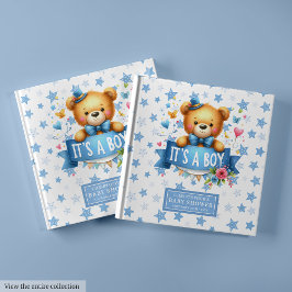 Gentle It's a Boy Guest Book for Baby Showerおもしろい ゲストブック
