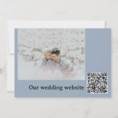 Gentle Leaves Wedding Invitation 招待状 (裏面)