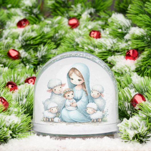 Gentle Night – Baby Jesus and Lambs  (クリスマス)