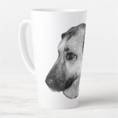 Gentle Photo, Morning Mug カフェラテマグ (左アングル)