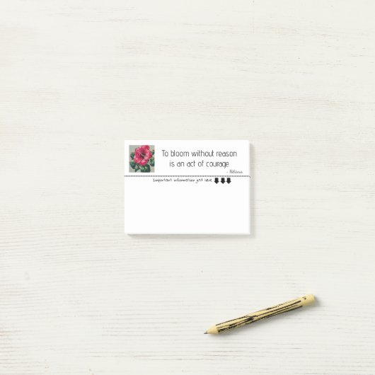 Gentle Pixel Bloom painting art  ポストイット (デスク上)