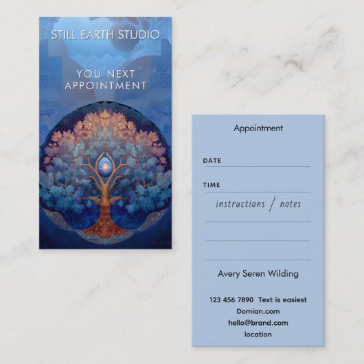 Gentle Radiance | Tree of Life 予約カード (正面/裏面)
