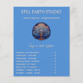 Gentle Radiance | Tree of Life B&B チラシ (正面)