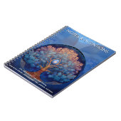 Gentle Radiance | Tree of Life B&B ノートブック (左側)