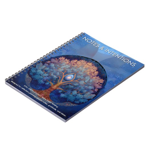 Gentle Radiance | Tree of Life B&B ノートブック (左側)