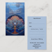 Gentle Radiance | Tree of Life B&B 予約カード (正面/裏面)