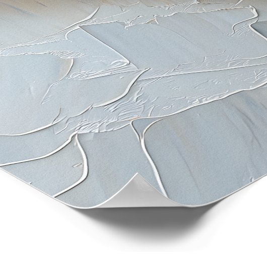 Gentle Ragdoll Cat – Painterly Pastel Composition ポスター (角)